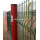 Yeşil renk kaynaklı tel örgü çit